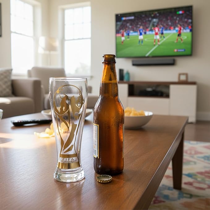 Coffret cadeau de 2 verres à bière Pilsner incassables avec ouvre-bouteille magnétique